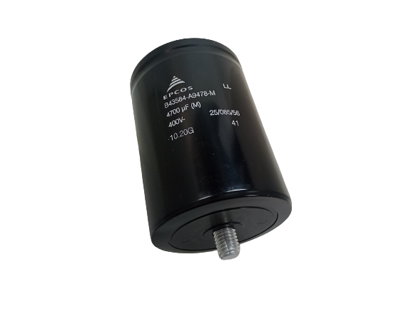 Capacitor Eletr. Pot. Aluminio Paraf. 4700Mf 400V - Elétrica Meurer